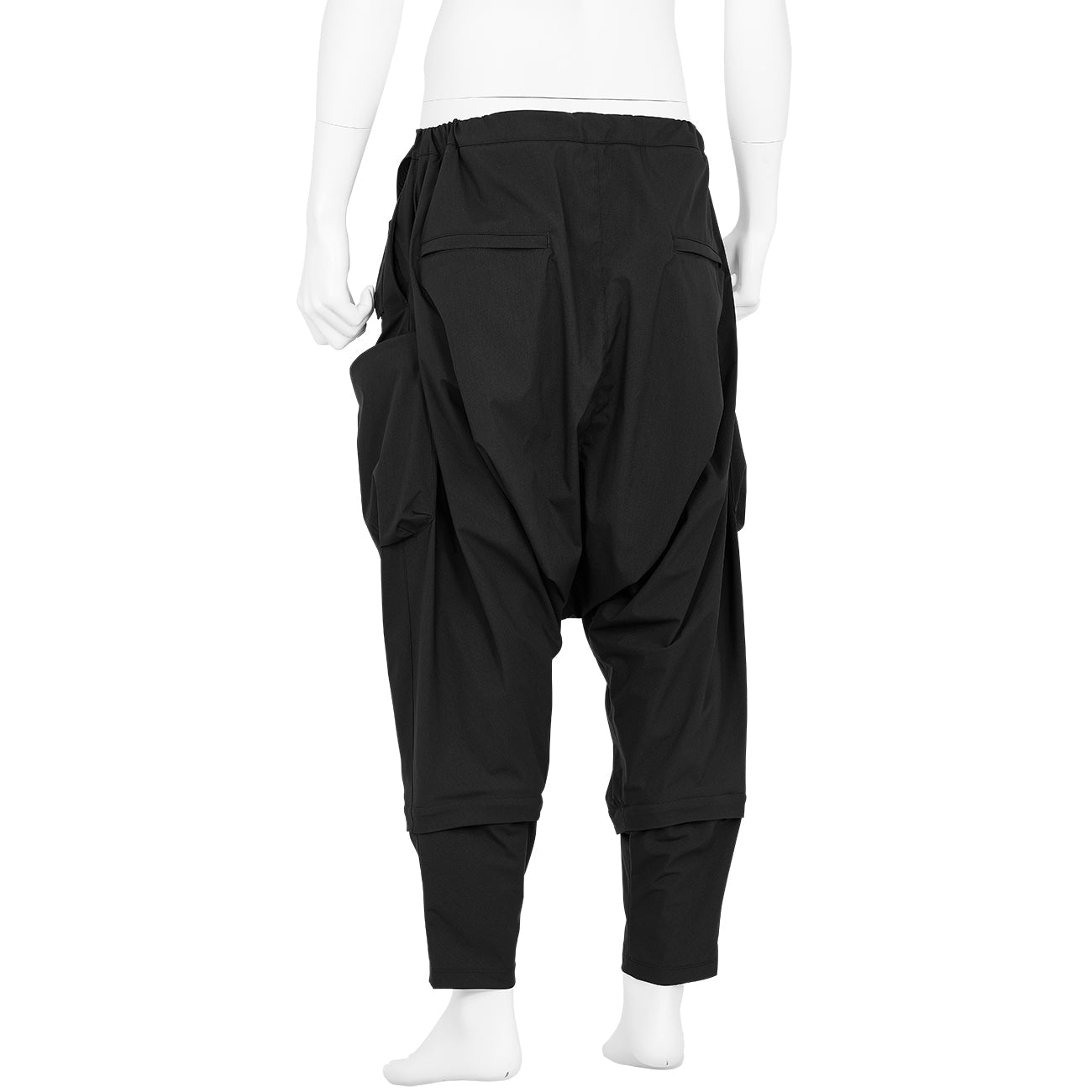 P30A-E ENCAPSULATED NYLON WEB BELT ULTRAWIDE TROUSER BLACK