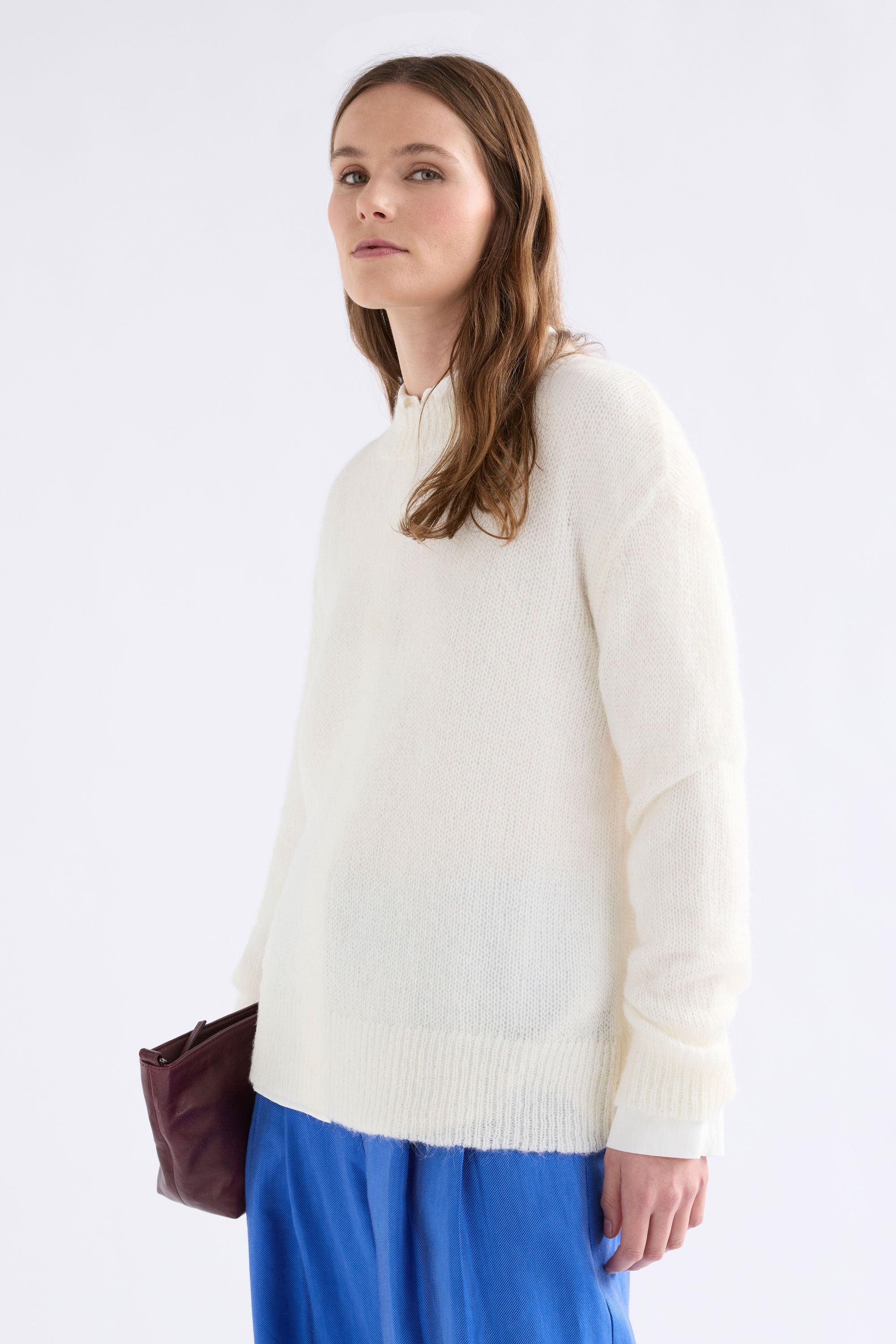 Fjer Sweater Off White | ELK AU