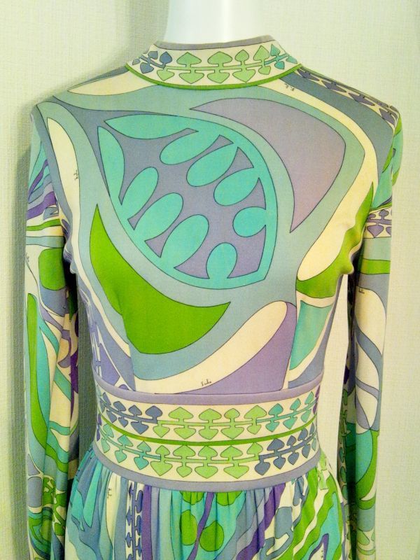 ♡Rental Dress EMILIO PUCCI(エミリオプッチ)ヴィンテージグリーン