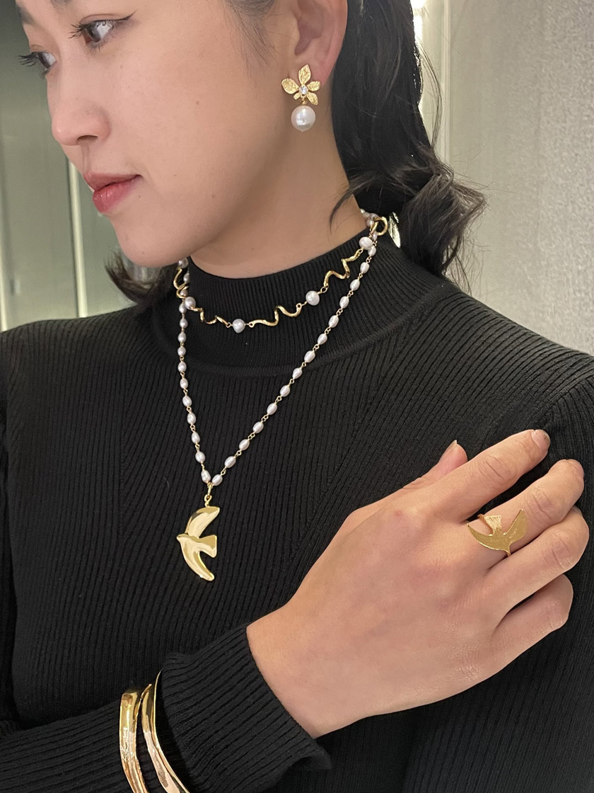 CECILE ET JEANNE(セシル・エ・ジャンヌ)｜シーバングル M/ゴールド の