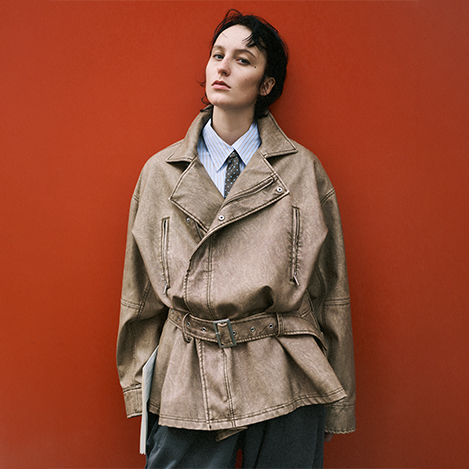 MAISON SPECIAL(メゾンスペシャル)｜2way Double Waist Curve Shorts