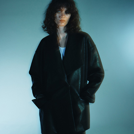 RIM.ARK(リムアーク)｜Knit blouson/ブルゾン/ブラウン の通販