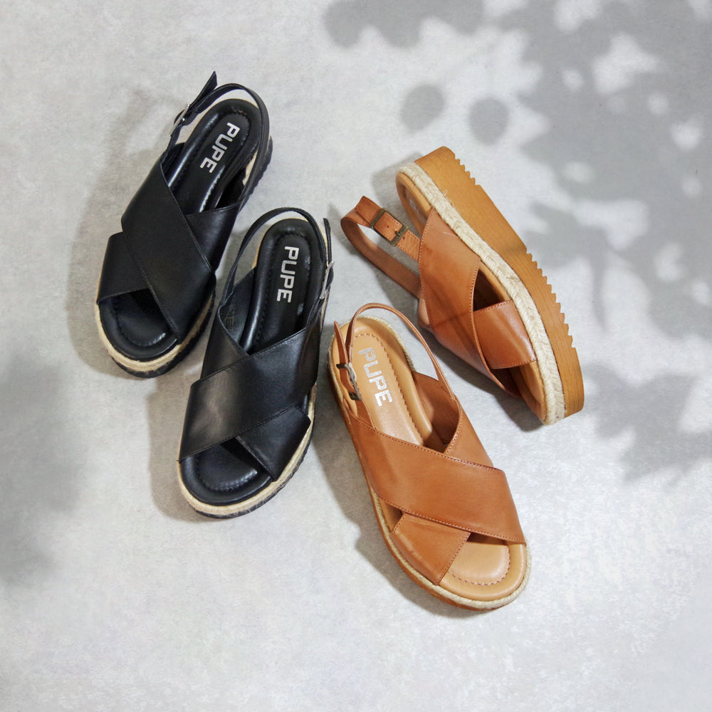 PUPE プーペ】 クロスベルトサンダル 【4048】 ストラップ サンダル