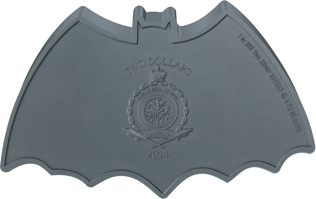 2 Dollars - Charles III (1966 Batman Logo) - Niue – Numista