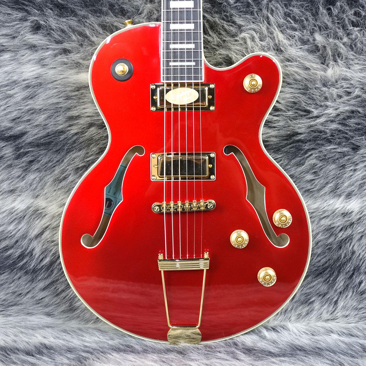 美品Epiphone Uptown Kat ES Ruby Red ／生産終了 Epiphone UpTown Kat ES [Ruby Red Metallic] - 楽器堂オンラインショップ