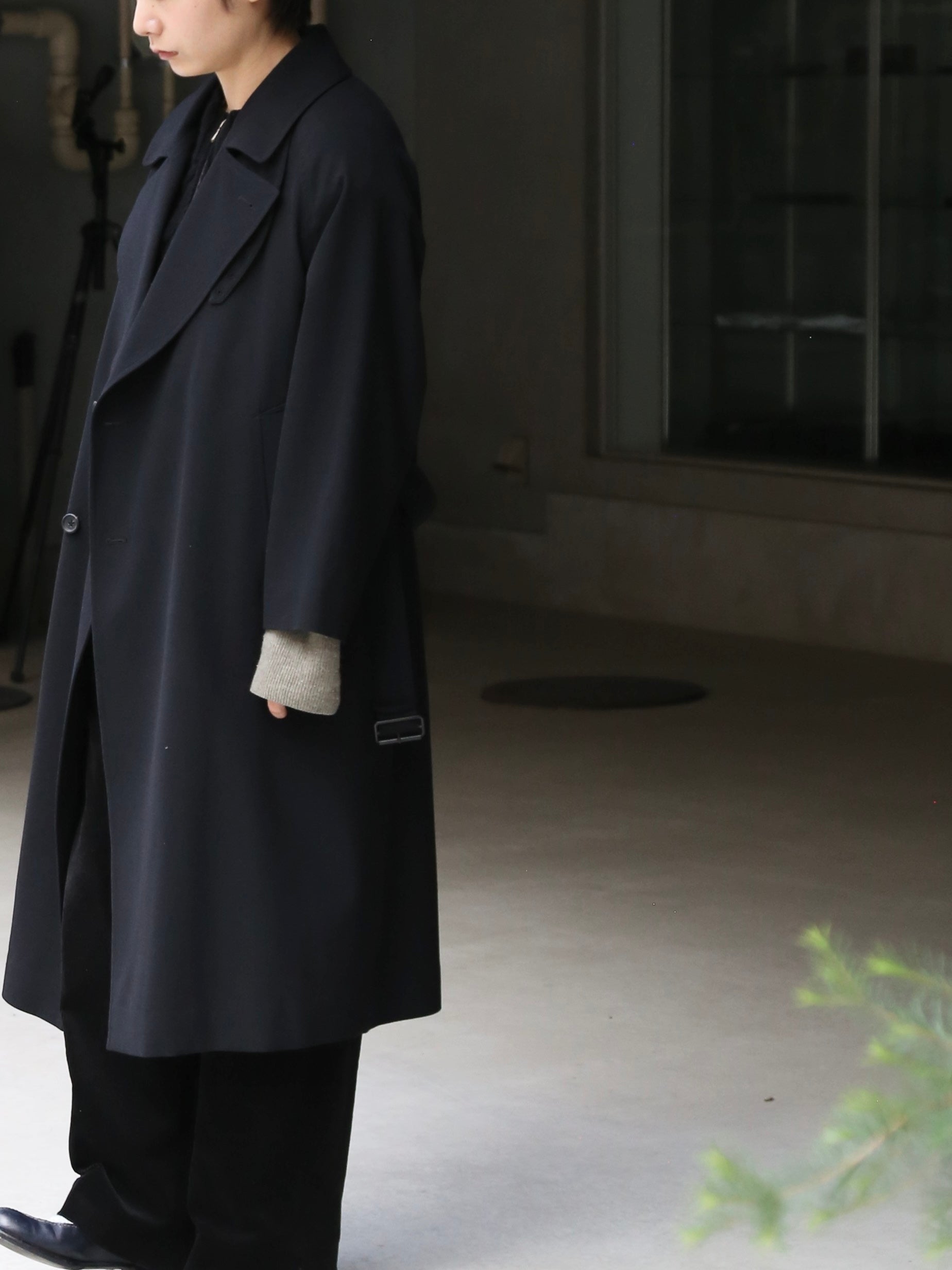 blurhms】Wool Gabardine Trench Coat (Womens) – End on End.