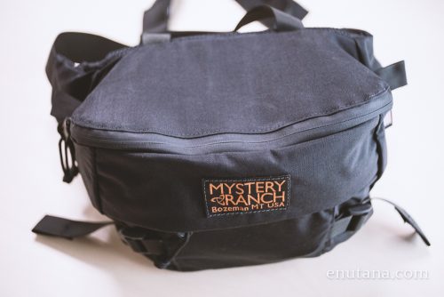 ミステリーランチ定番ヒップモンキー。ダサいと対極。USAコーデ最適な