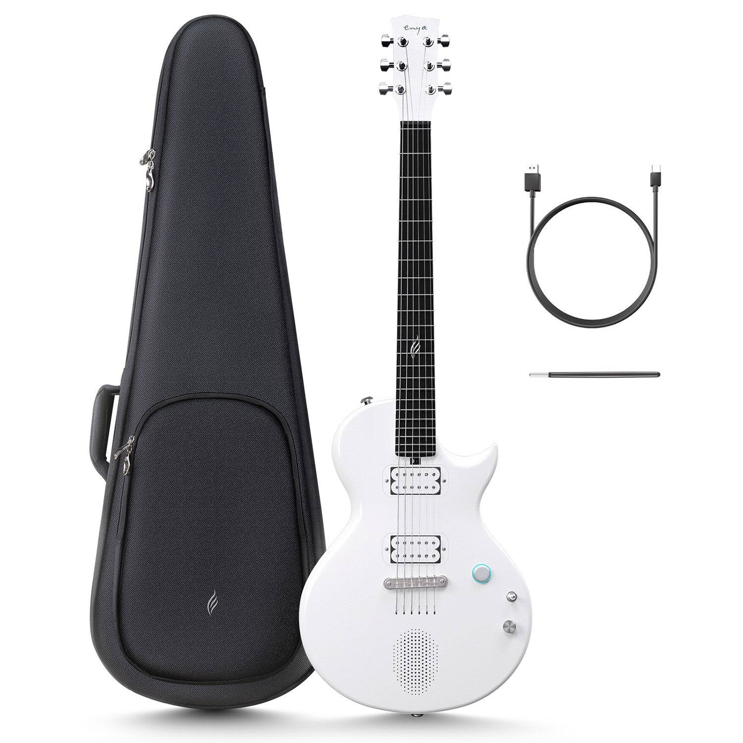 Nova Go Sonic : Carbon Fiber Smart Electric Guitar