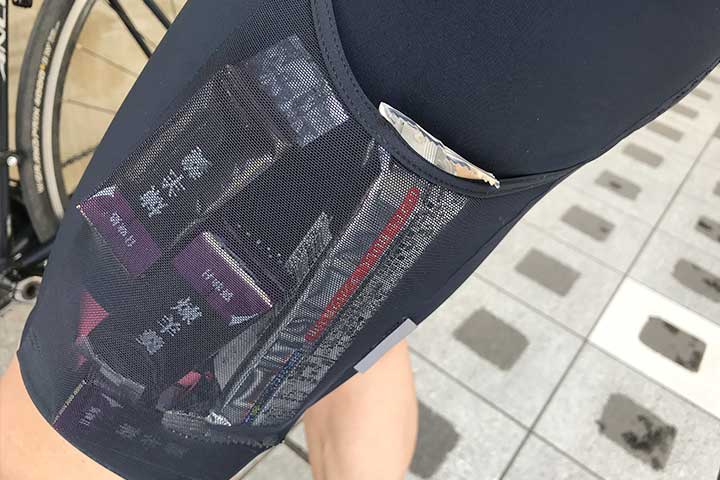 ラファ「カーゴビブショーツ」レビュー。ポケットがある便利さ