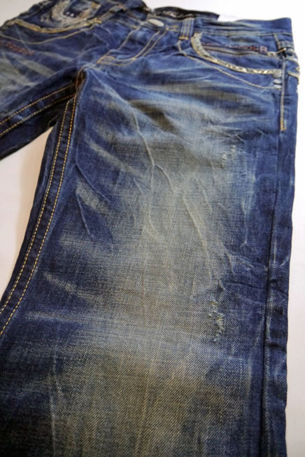 RED PEPPER ウイング刺繍 ストレートジーンズ