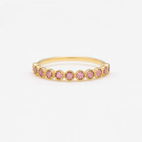 2025ウインターコレクション】【Tanje】1月誕生石 K18 イエロー