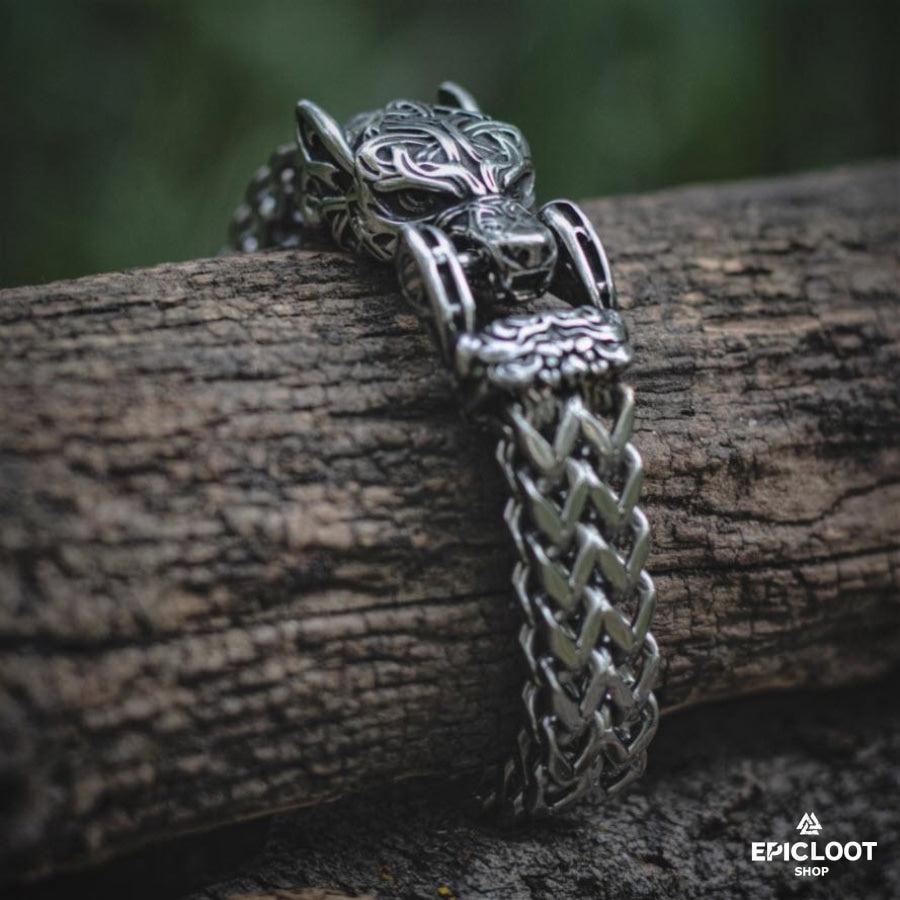 Fenrir Wolf Bracelet – Epic Loot Shop
