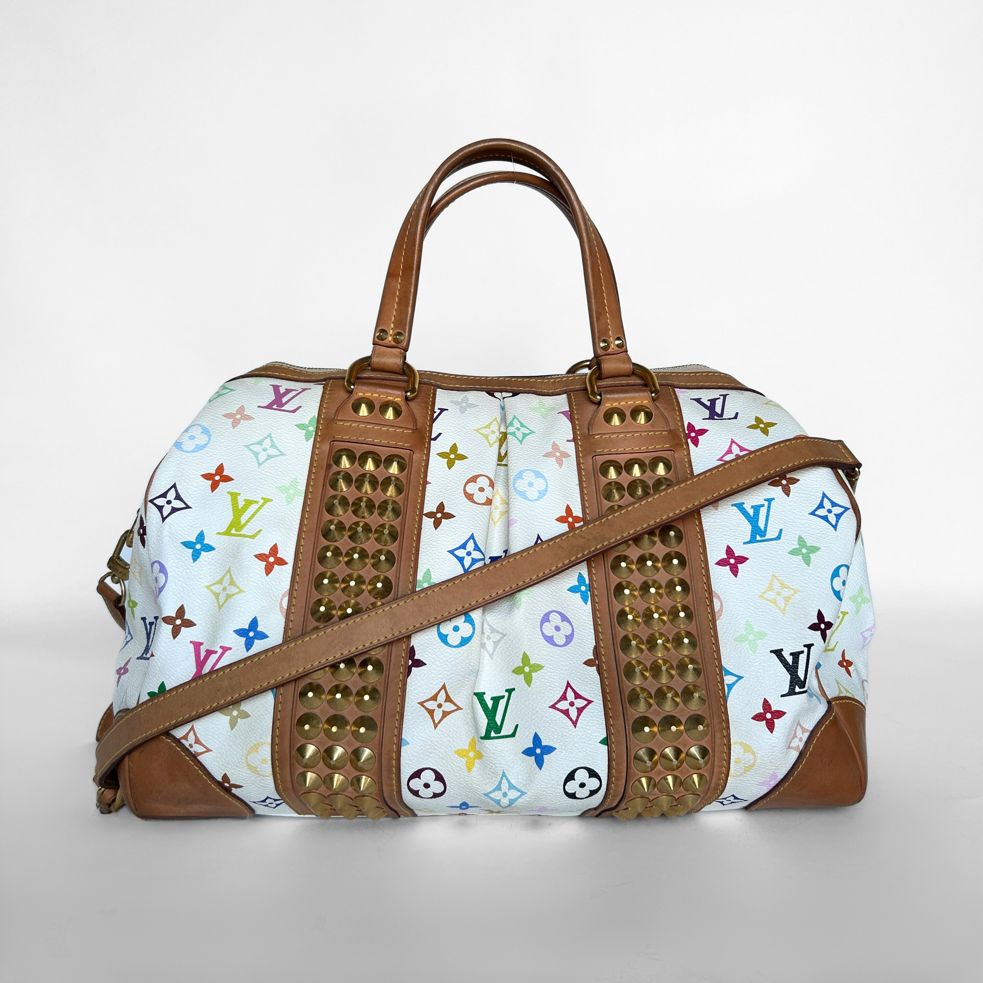 Louis Vuitton Courtney MM Multicolor | Etoile Luxury Vintage – l