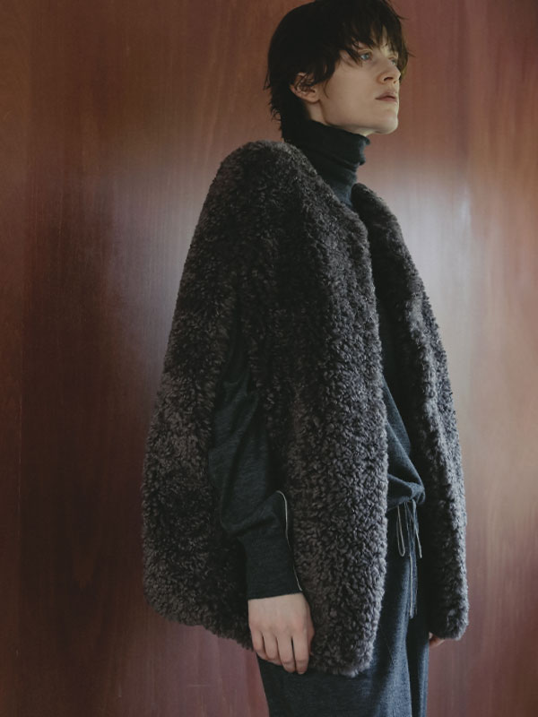 SANTEエコファーポンチョコート(F BEIGE): アウター │ ETRE TOKYO