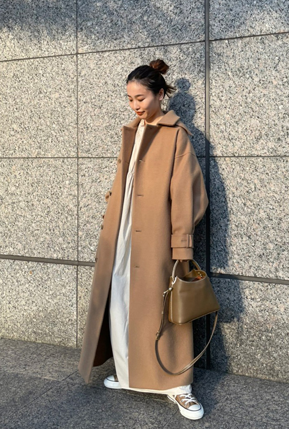 ETRE TOKYOミリタリーボアコート M ベージュ ETRE TOKYOミリタリー