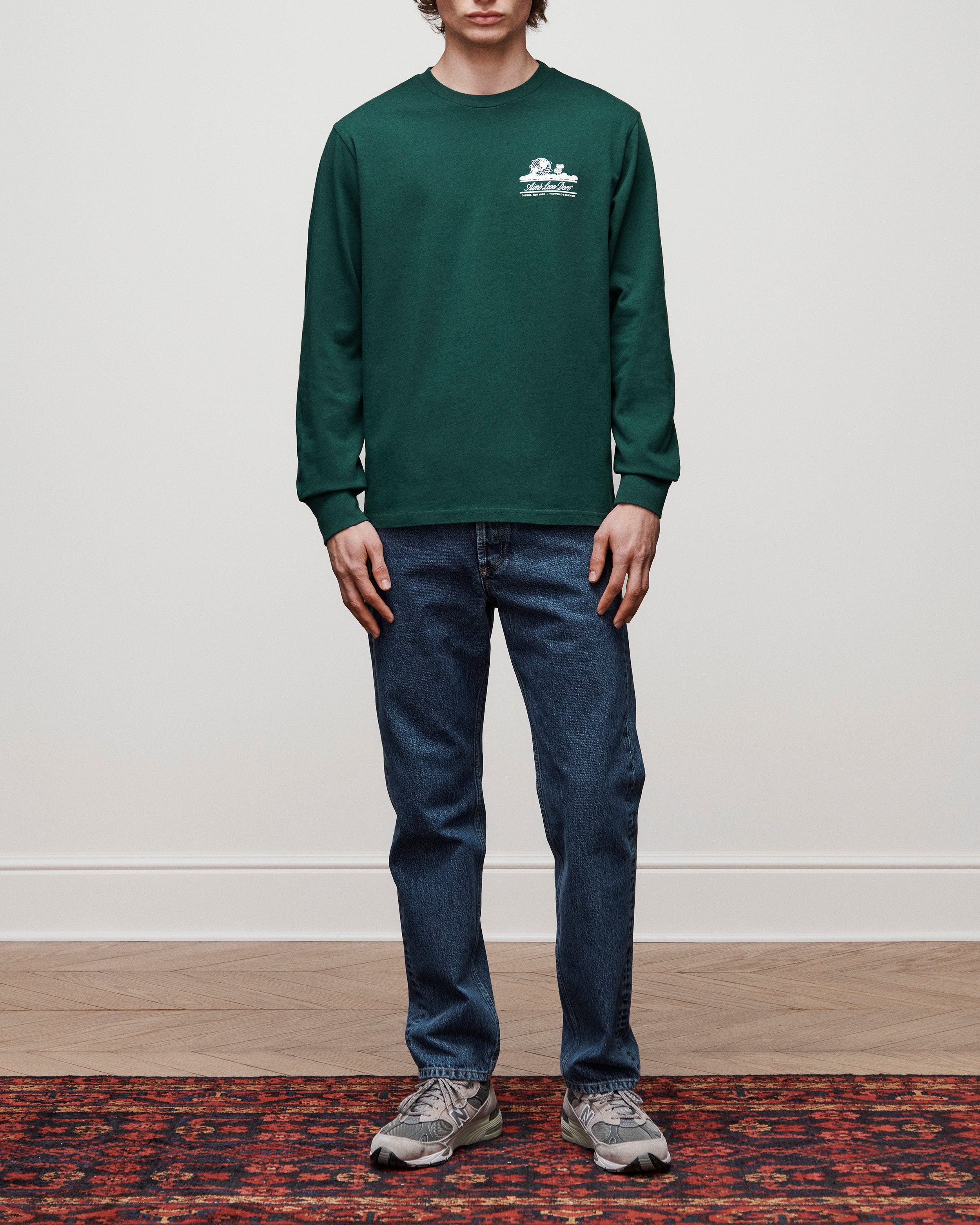 Long-Sleeve Unisphere Tee – Aimé Leon Dore EU