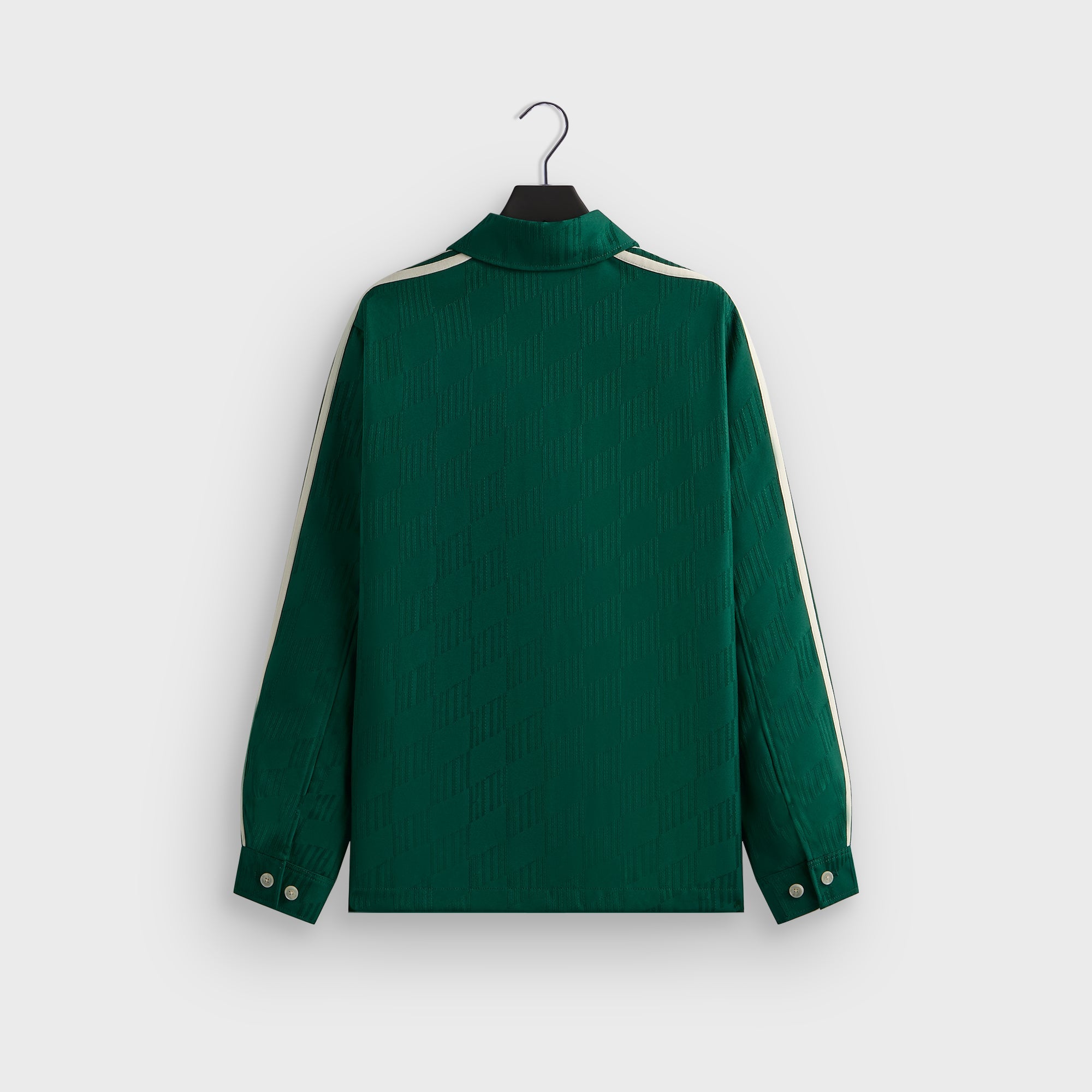 Kith for adidas Football Jacquard Overshirt - Green – Kith Europe