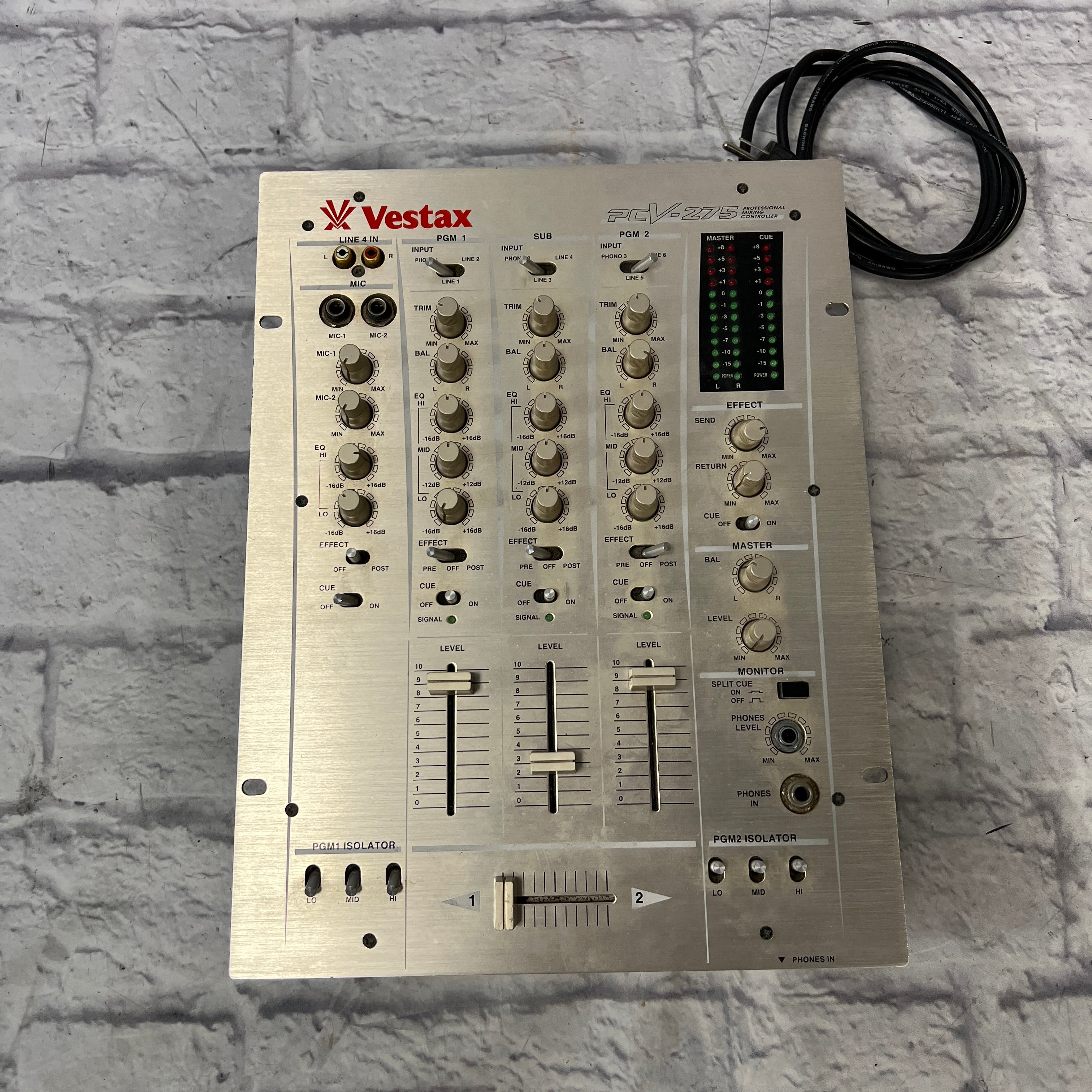 Vestax PCV-275 DJ Mixer - Evolution Music
