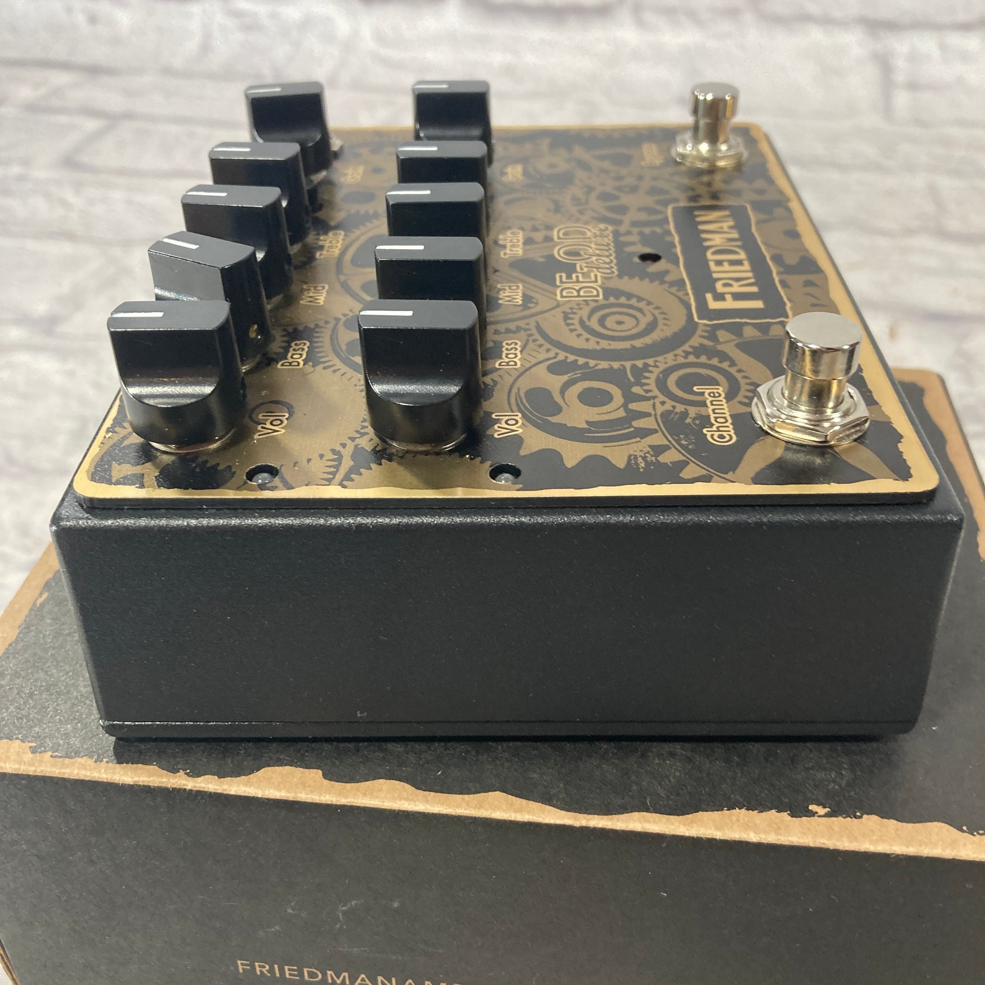 Friedman BE-OD Deluxe Clockworks Edition Overdrive Pedal