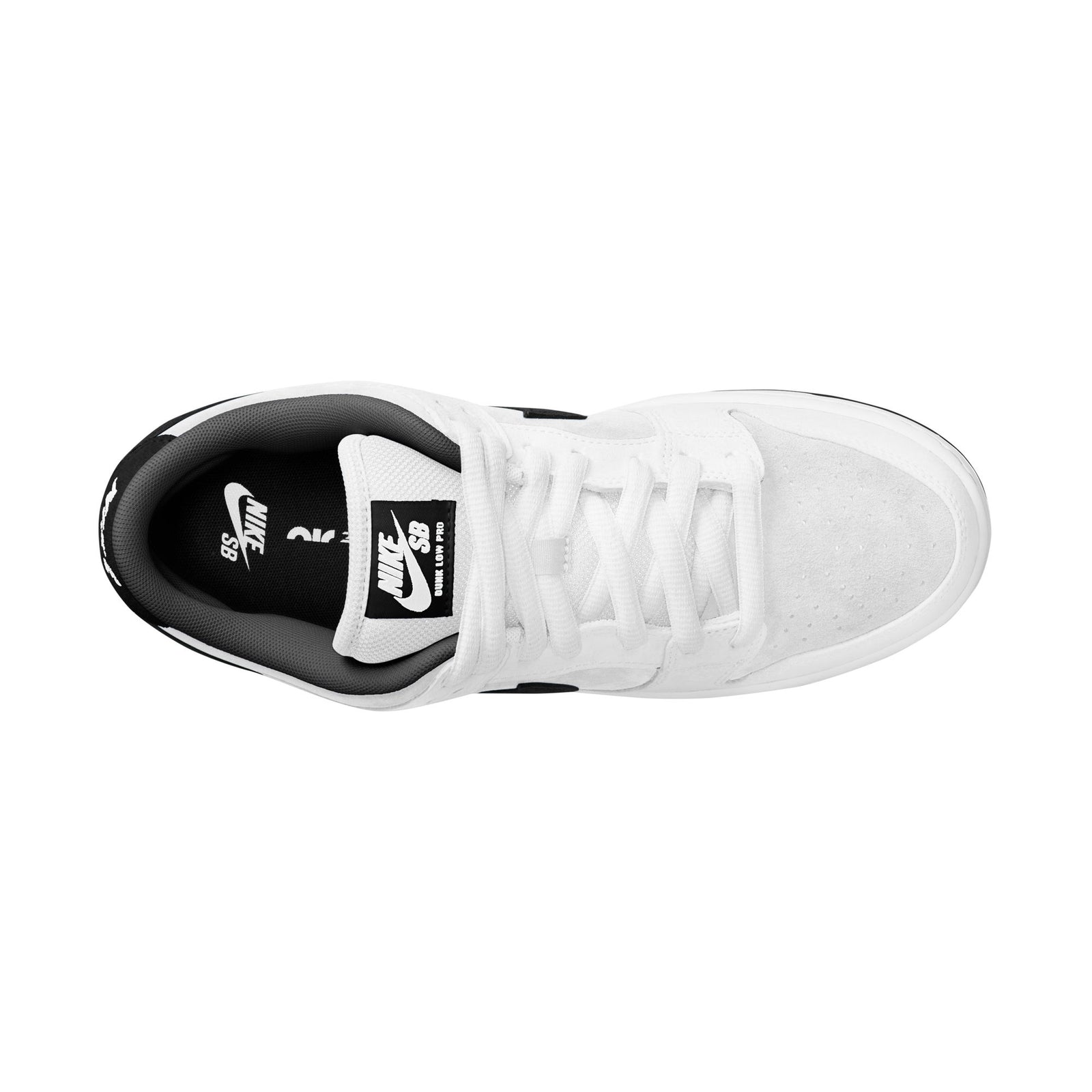 Nike SB Dunk Low Pro - White / Black / White – Evolve Skate Store
