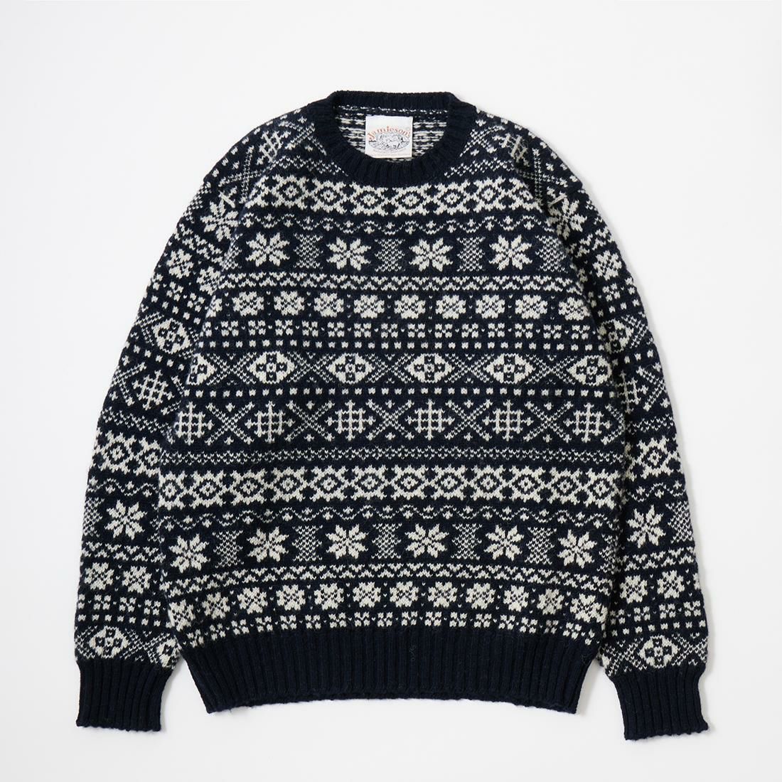 JAMIESON'S (ジャミーソンズ) AOFI CREW NECK PULLOVER クルーネック