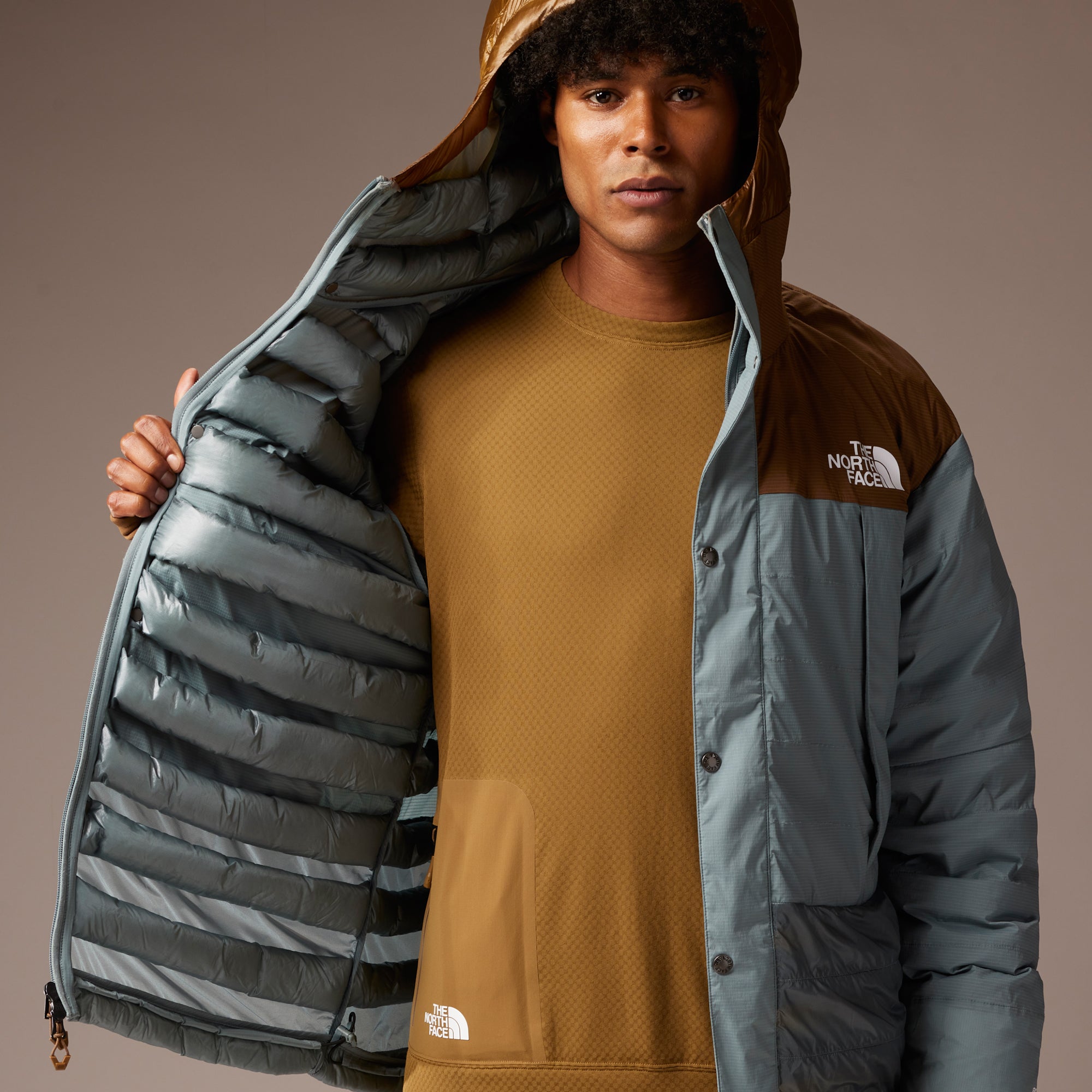 The North Face x Project U Mens 50/50 Mountain Jacket – Extra Butter