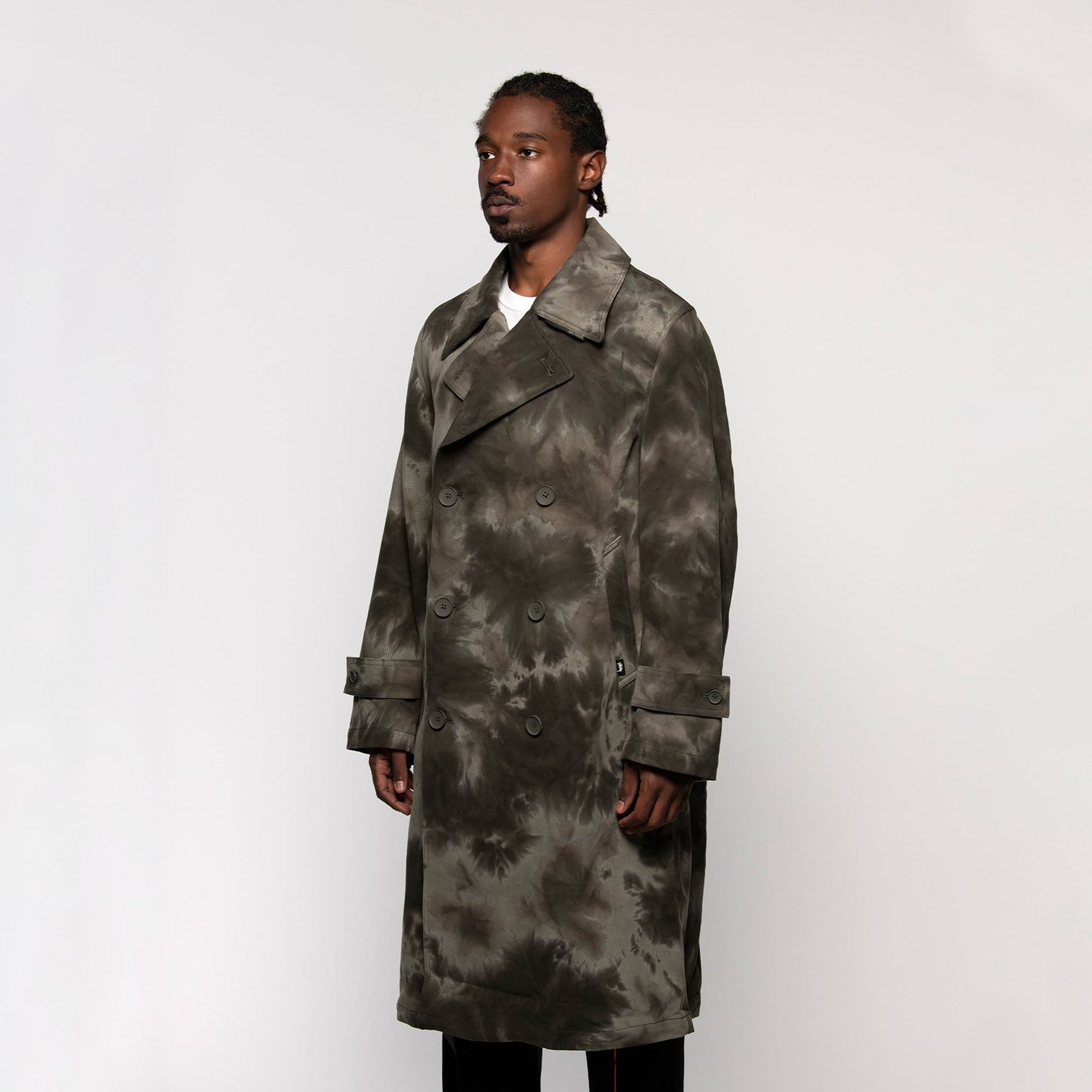 Stussy Dyed Trench Coat – Extra Butter