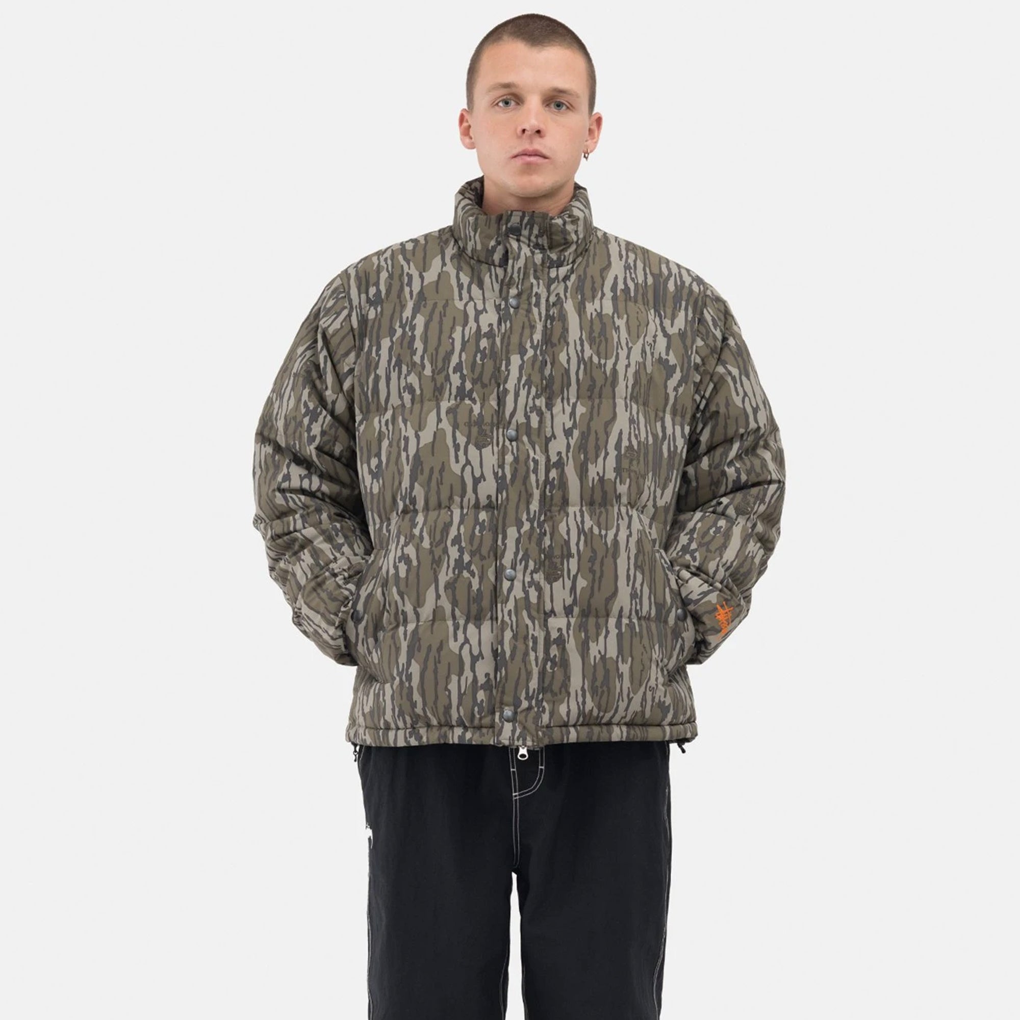 Stussy Mens Mossy Oak Down Puffer Jacket 'Camo' – Extra Butter