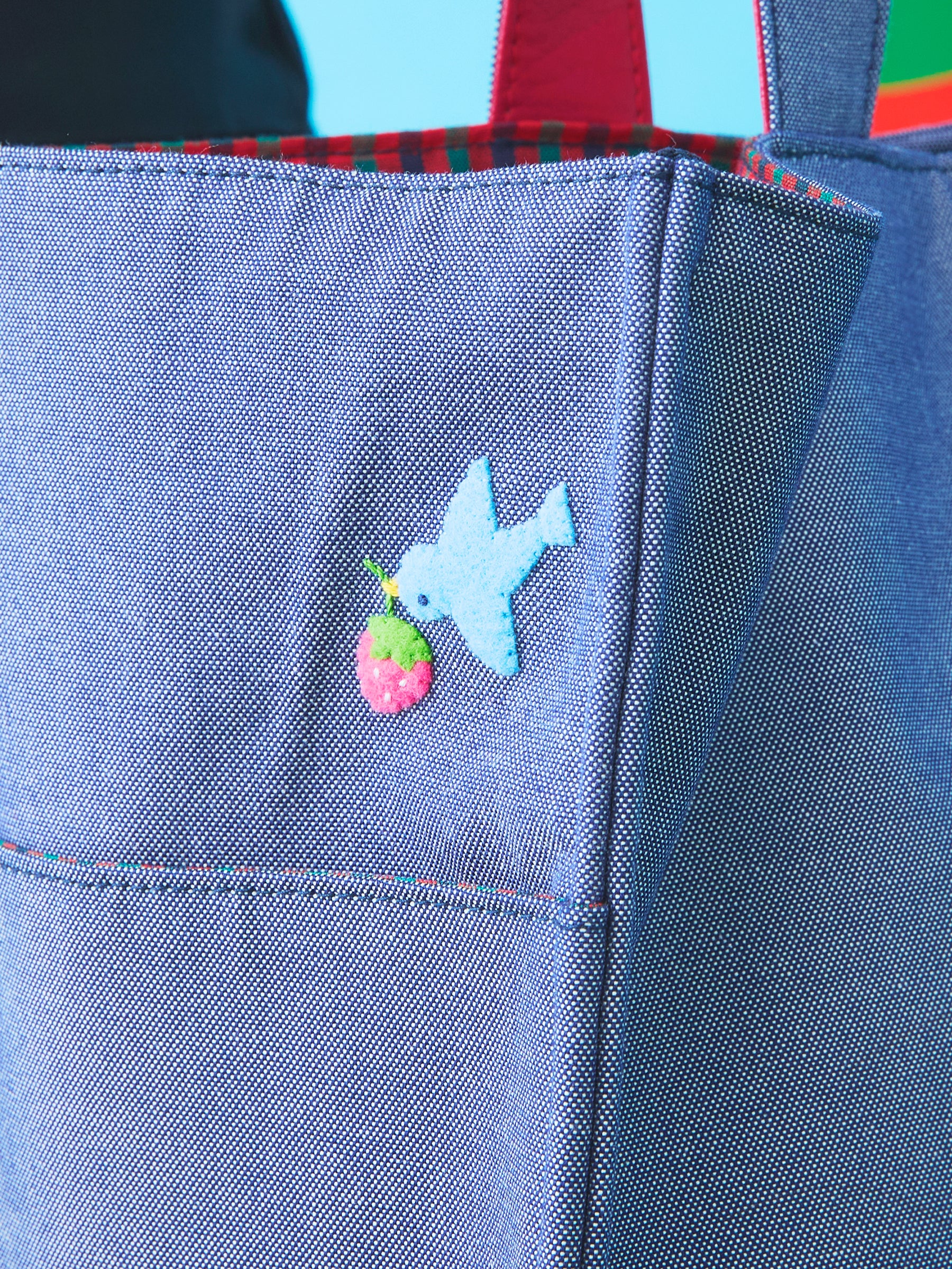 デニムバッグ（マチ付き）｜ファミリア公式オンラインショップ