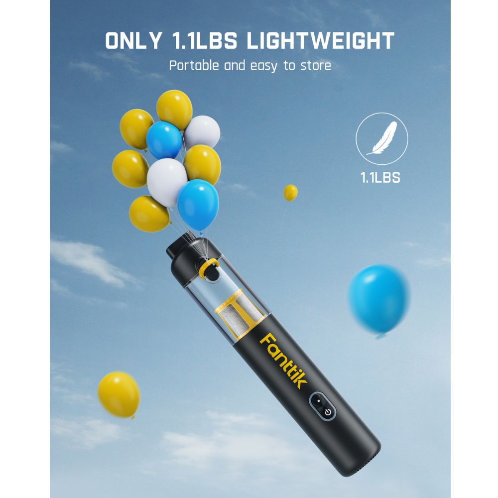 Fanttik Slim V8 Apex Car Vacuum - 4-in-1 Multifunctional Mini Vacuum