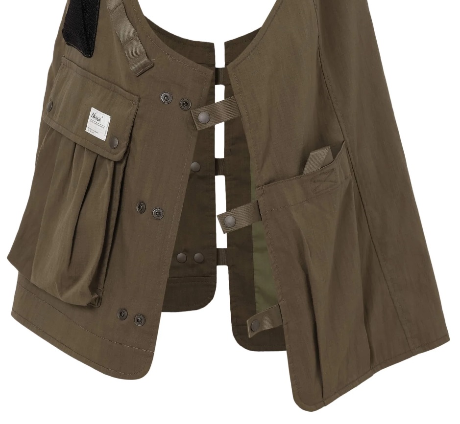 NANGA ( ナンガ ) - TAKIBI RIPSTOP FIELD VEST/タキビリップストップ