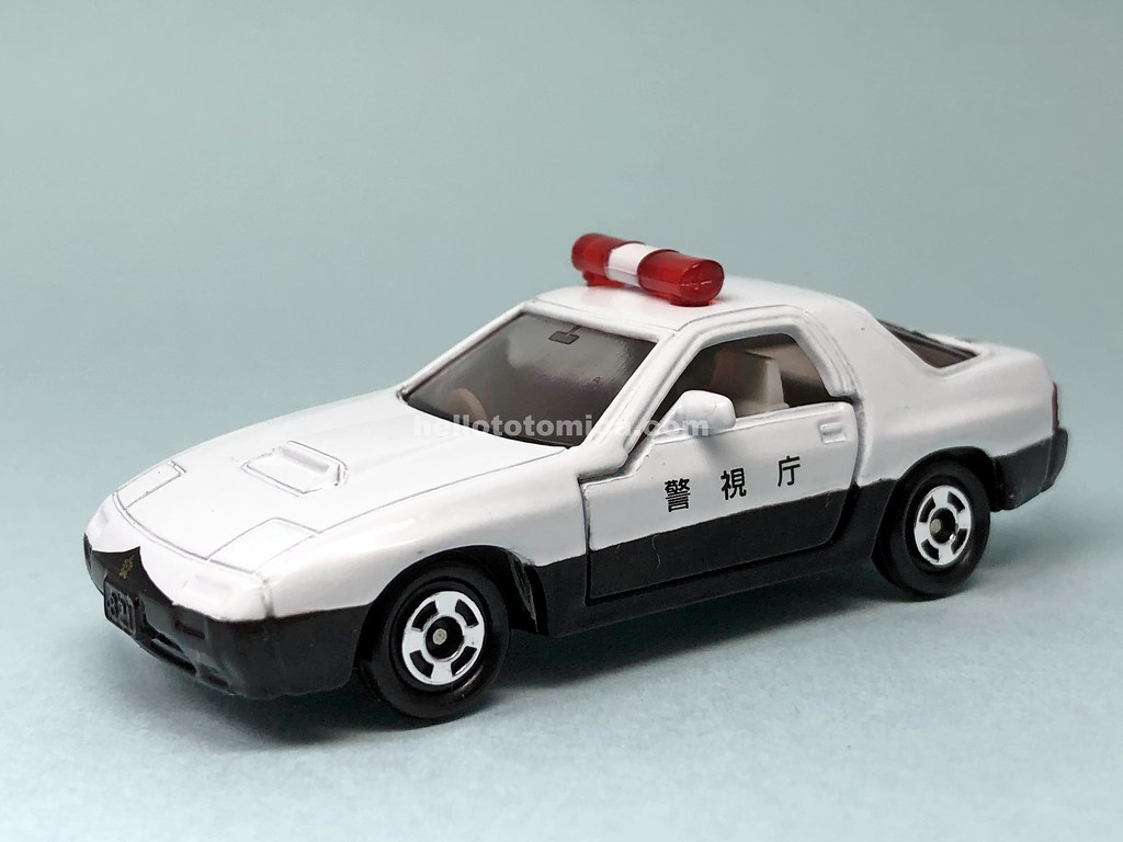 50-4 マツダ サバンナRX-7 FC3S パトロールカー | はるてんのトミカ