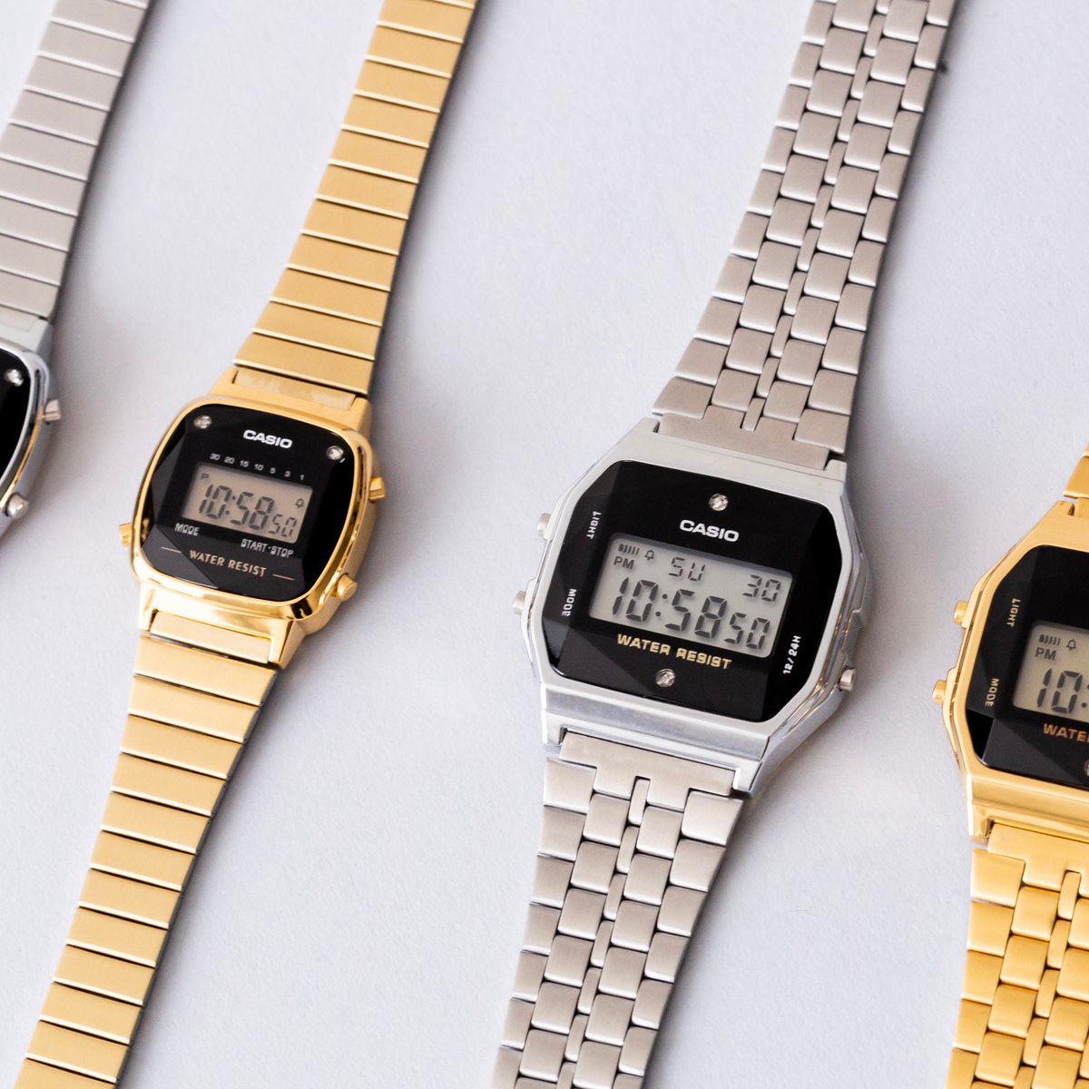 天然ダイヤモンド付き