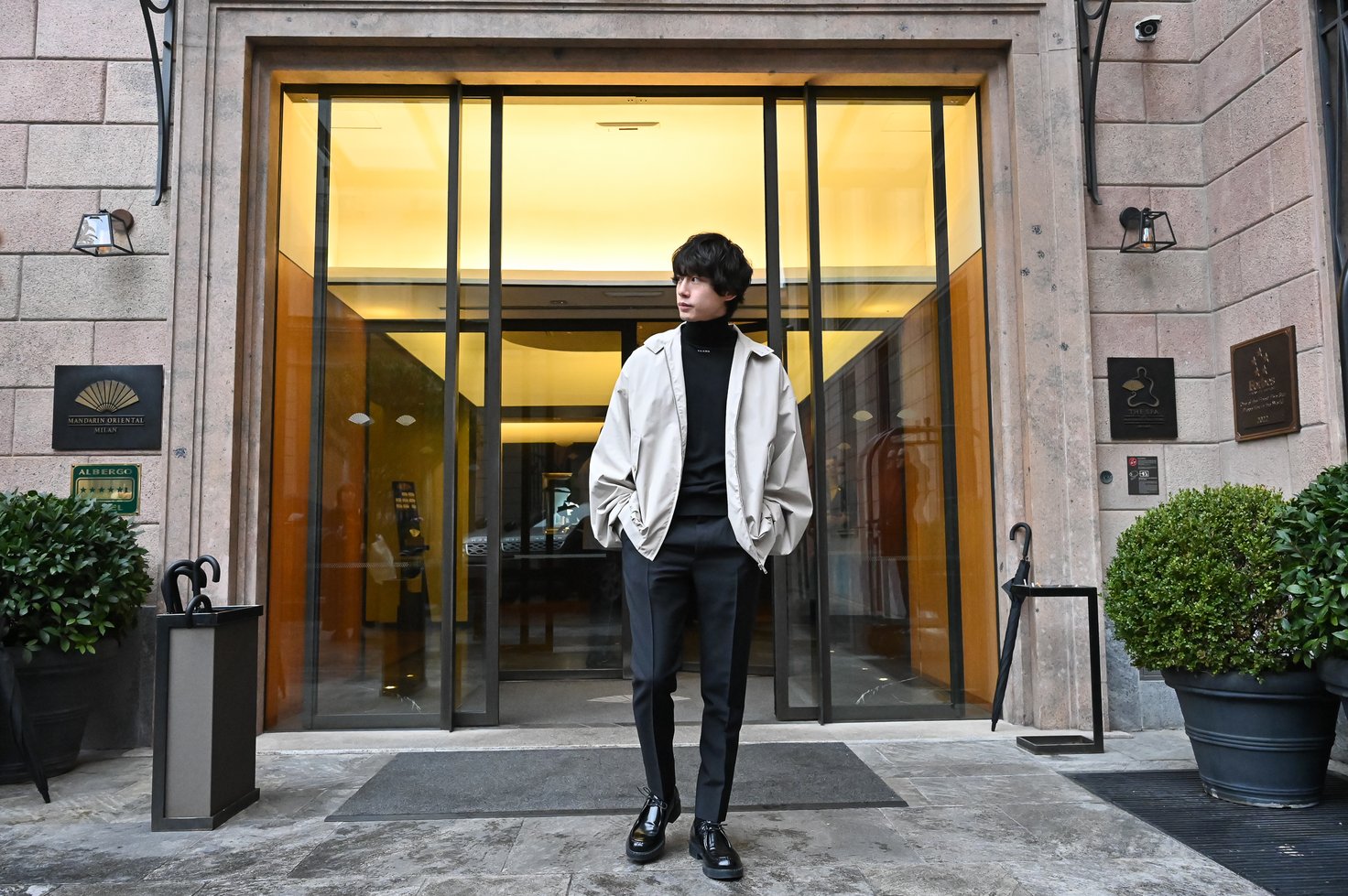 坂口健太郎 with PRADA ファッションとアートに触れるミラノ滞在記