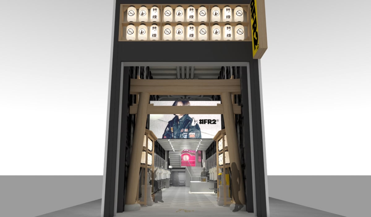 FR2」が大阪の直営店を移転リニューアルオープン、限定アイテムの展開も
