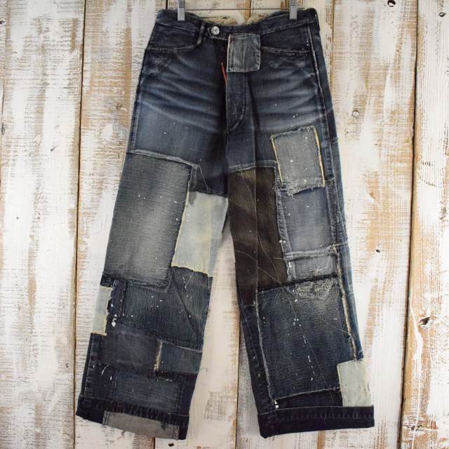 キャピタル 日本製 JAPAN製 リメイク ジーンズ ジーパン ボロ リペア