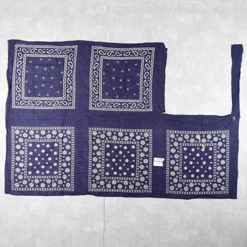 60年代 60s アトミック ネイビー 裁断前 デッドストック 未使用