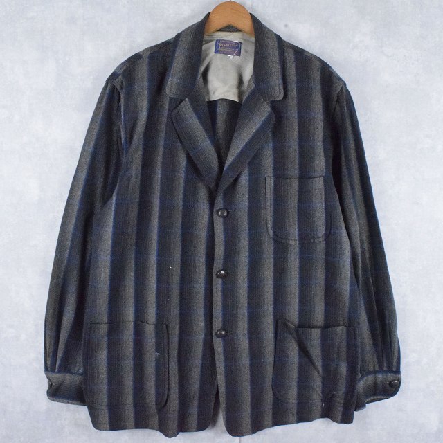 50年代 50s ペンドルトン グレー │ヴィテージ古着屋Feeet 通販 名古屋