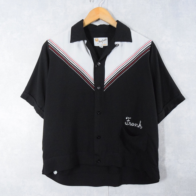 60s 60年代 キングルイ ホリデイ オープンカラーシャツ 開襟