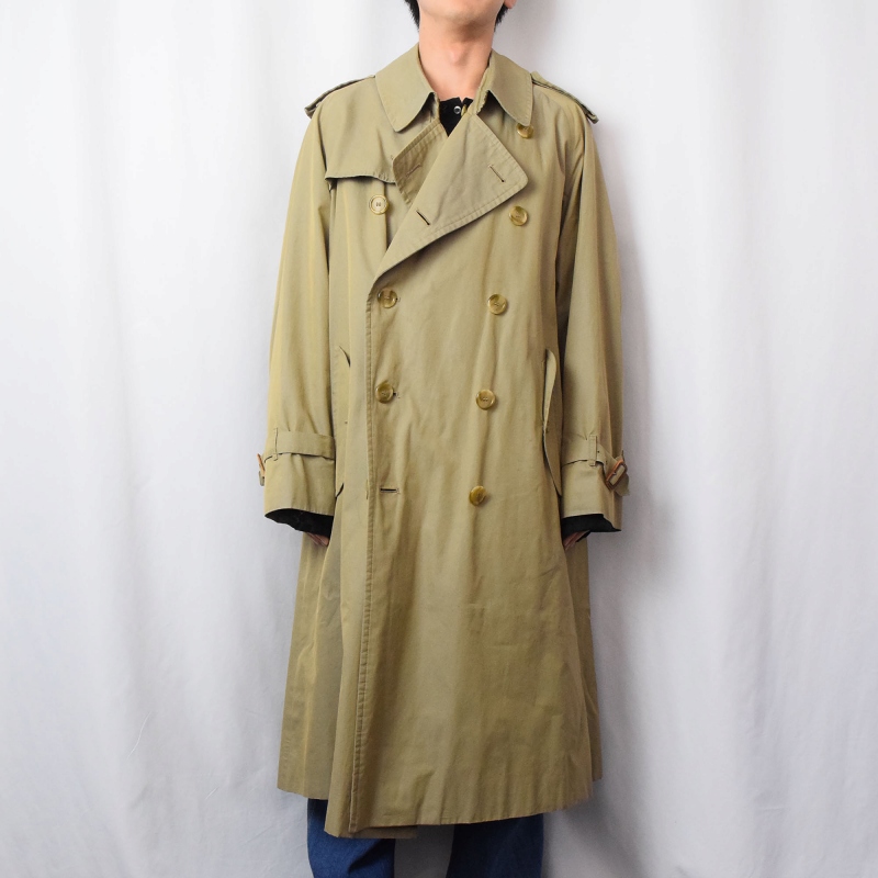 80s 80年代 バーバリーズ イングランド製 ロングコート バーバリー