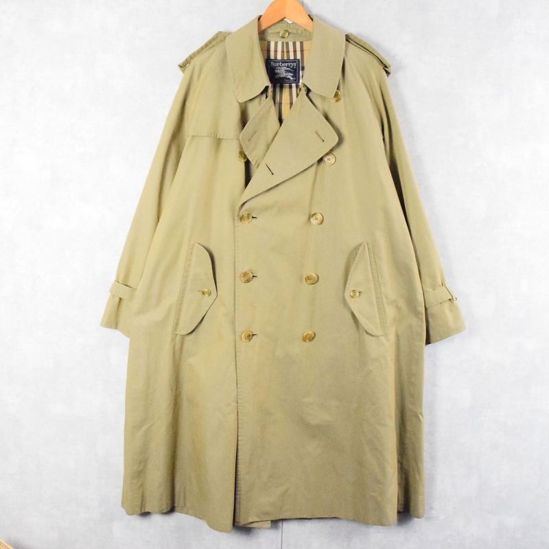 80s 80年代 バーバリーズ イングランド製 ロングコート バーバリー