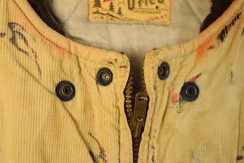 special Duxbak コーデュロイ 総柄 ベスト vintage 50s special Duxbak