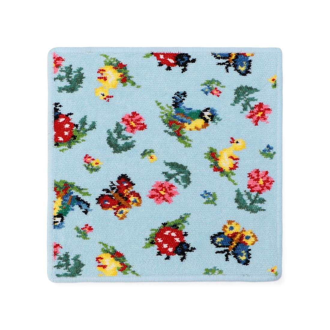 ハイジ ハンカチ(ペールブルー×ペールブルー): FEILER｜フェイラー公式