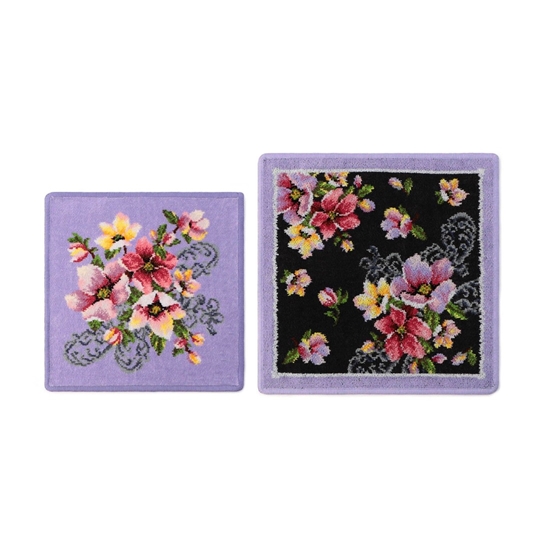 ニューポージー タオルハンカチ2枚セット NPO-S9060(ペールパープル