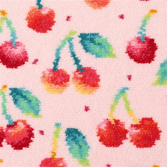 チェリードット ハンカチ（WEB限定）(ペールピンク×ピンク): LOVERARY