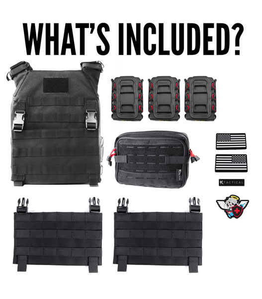 ミリタリーショップ Fellowes / Ktactical Tactical Plate Carrier KIT