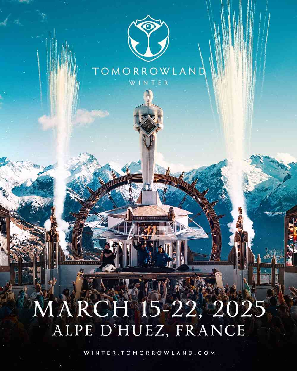随時更新：Tomorrowland Winter 2025の3月に開催決定 ─ ラインナップ