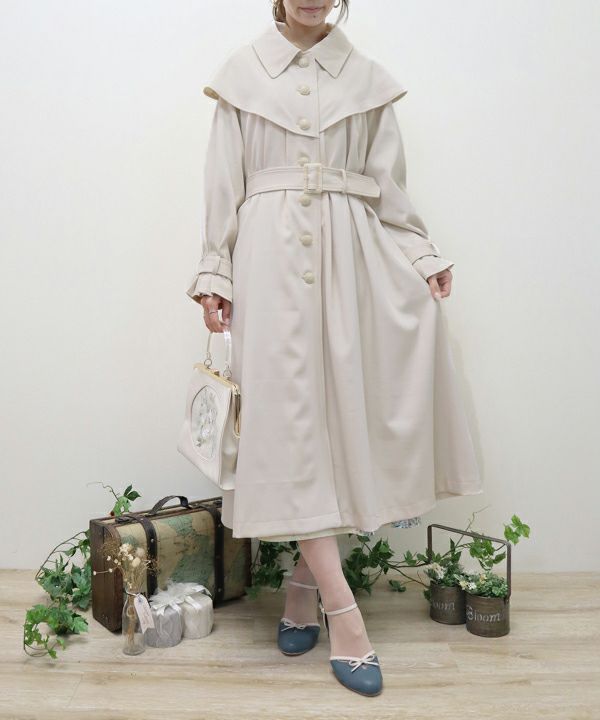 □ヨークケープトレンチコート/an another angelus [41BD03j001] | F