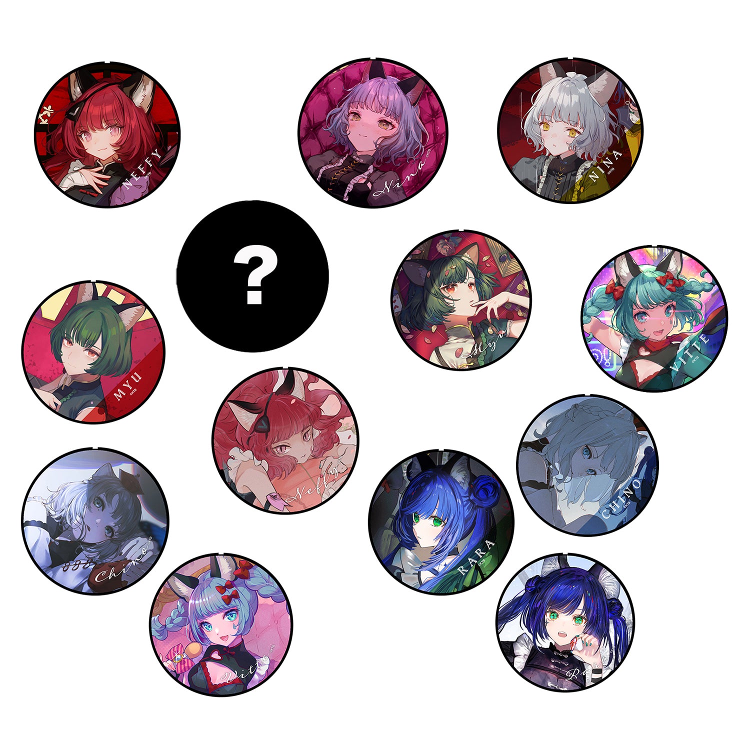 ラニーノーズ ラニーノイズ 缶バッジ グッズ 95個前後 ラニーノーズ