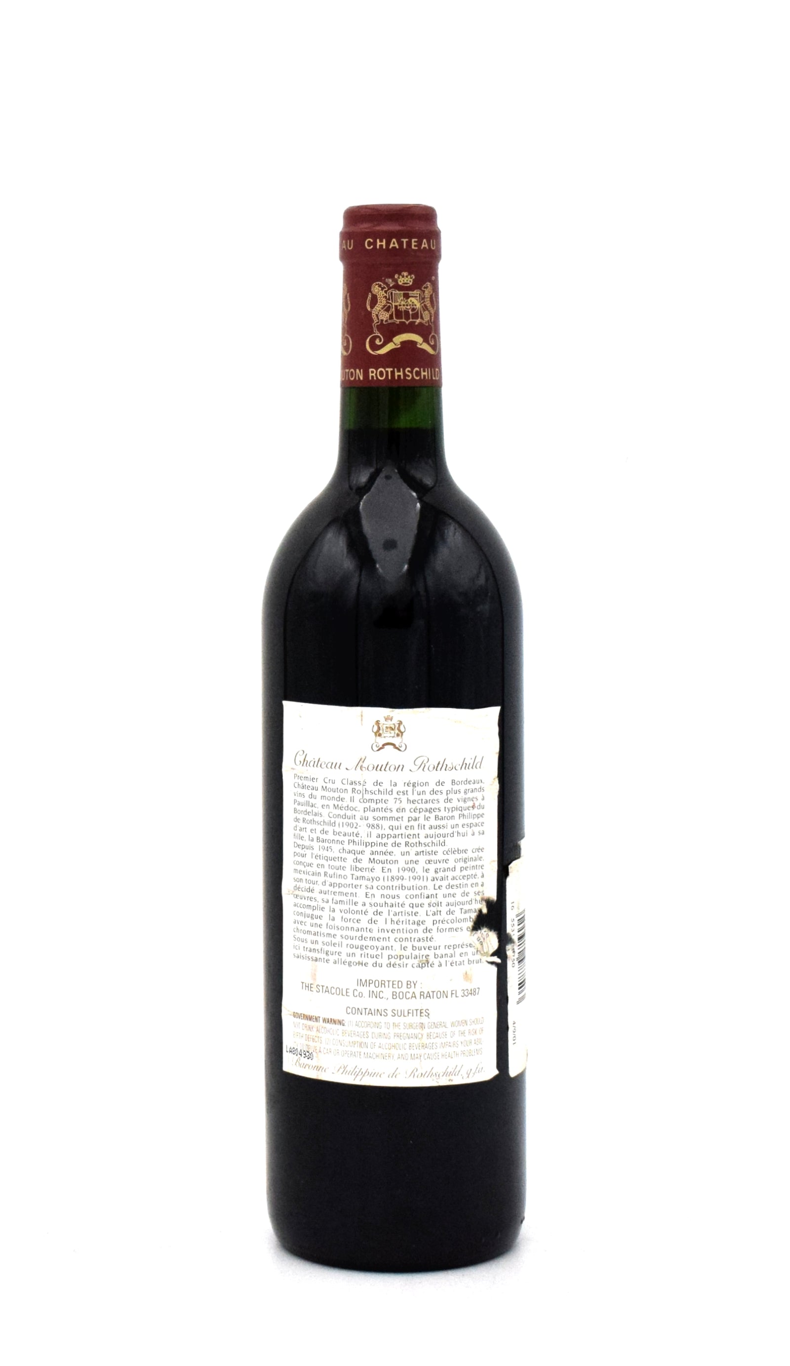 1998 Chateau Mouton Rothschild – FineLiquors